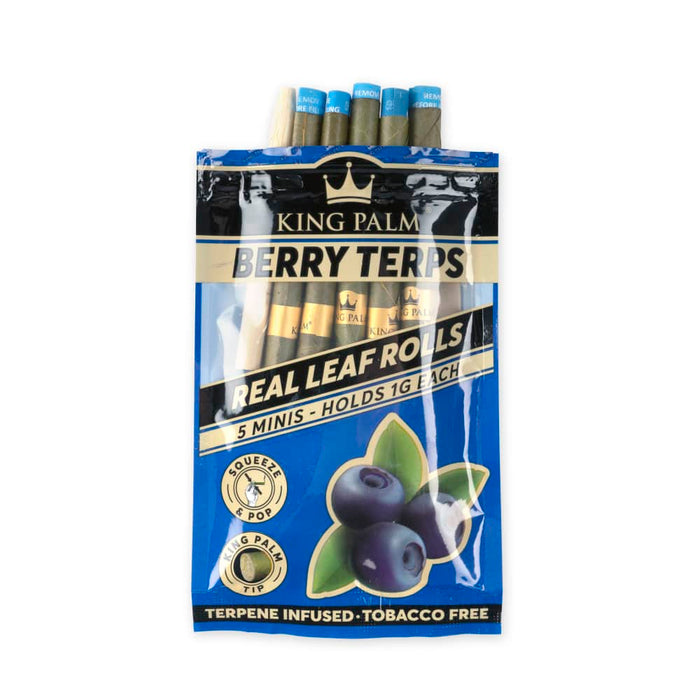 King Palm Mini Flavored Leaf Tubes 5 Pack