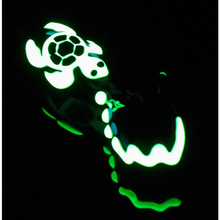 Sea Turtle Glow In The Dark 4" Hand Pipe