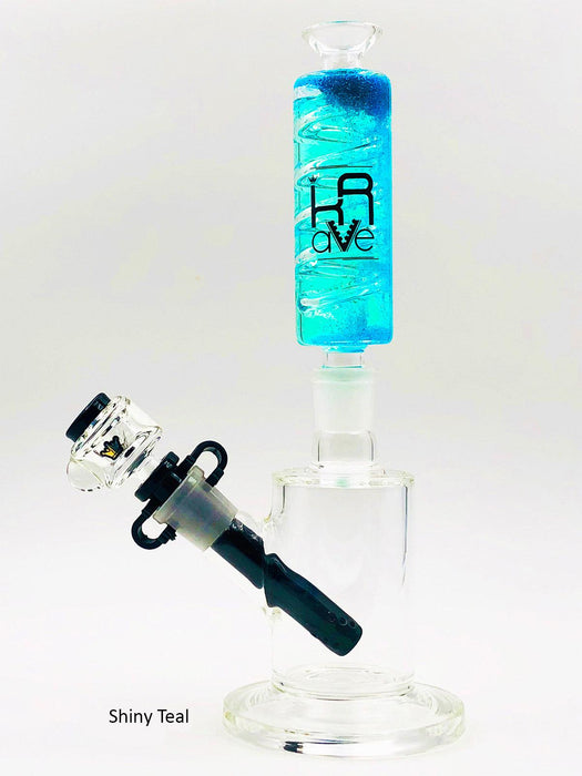 Krave Glass 11'' Freezable Straight Tube Water Pipe