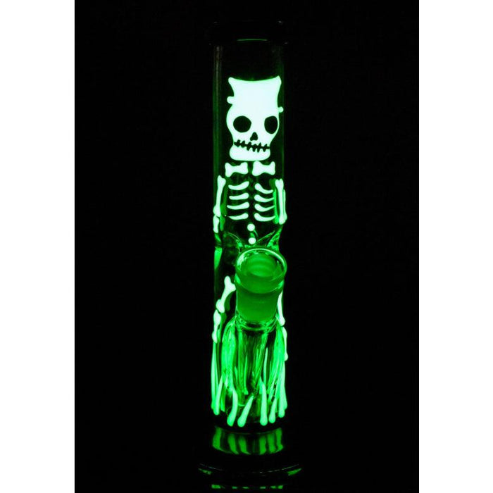 Glow In the Dark Skeleton 10" Bong