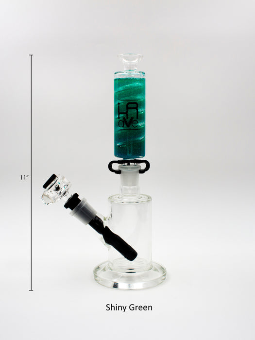 Krave Glass 11'' Freezable Straight Tube Water Pipe