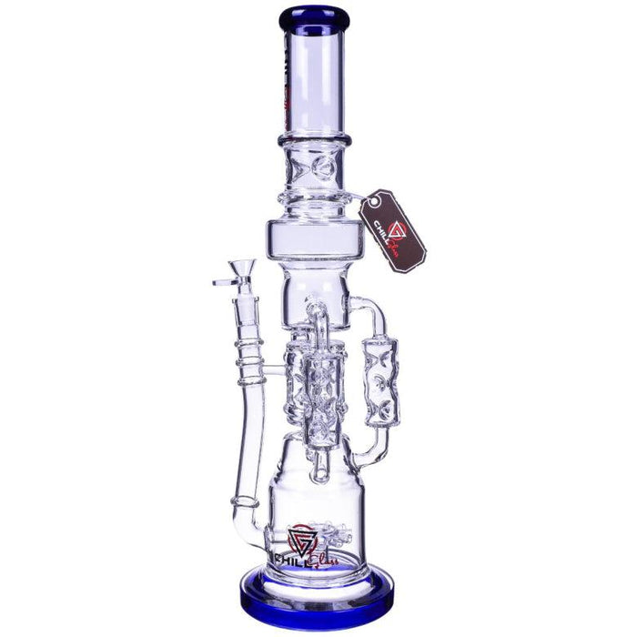 Chill Glass Triple Chamber 20" Water Pipe