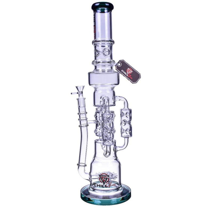 Chill Glass Triple Chamber 20" Water Pipe