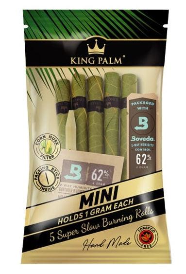King Palm 5 Pack Mini Rolls