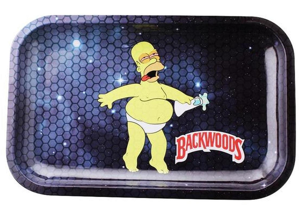 Backwoods Homer In Space Rolling Tray