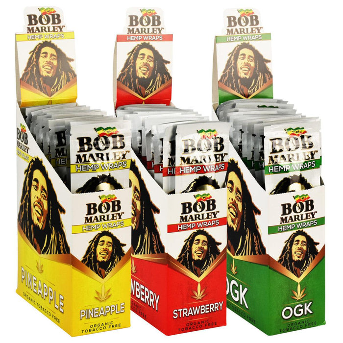 Bob Marley Hemp Wraps - 4 Flavors