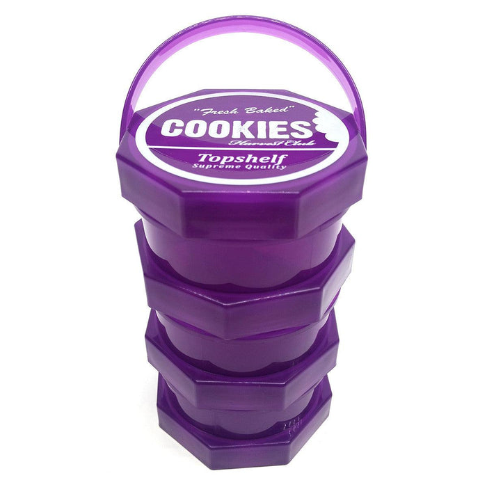 Cookies Jar 3 Stack Large - Purple