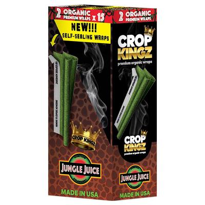 Crop Kingz Organic Hemp Blunt Wraps - 6 Flavors