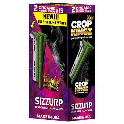 Crop Kingz Organic Hemp Blunt Wraps - 6 Flavors