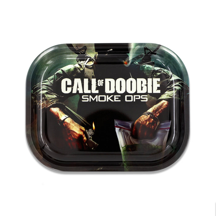 V Syndicate Metal Rolling Tray - Call of Doobie