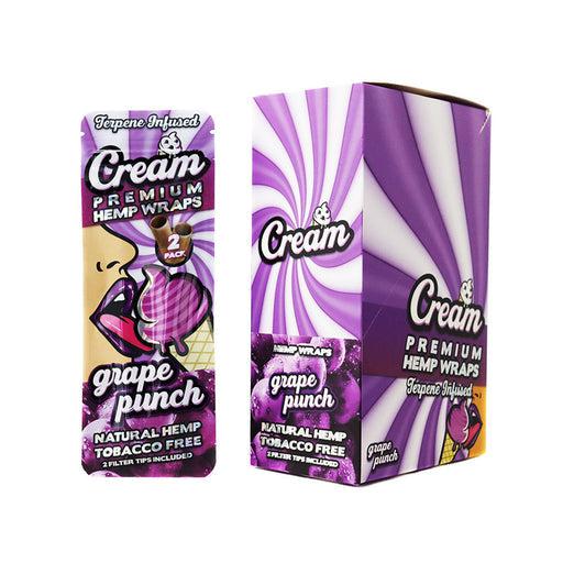 Cream Terp Infused Organic Hemp Wraps - 6 Flavors