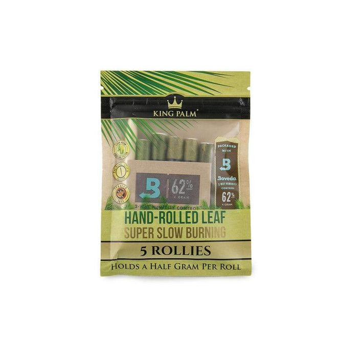 King Palm Rollies 5 Pack With Boveda Pack