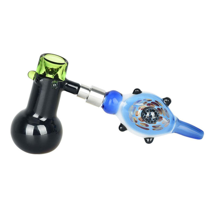 Turtle Shell 2-in-1 Bubbler & Dab Straw Combo