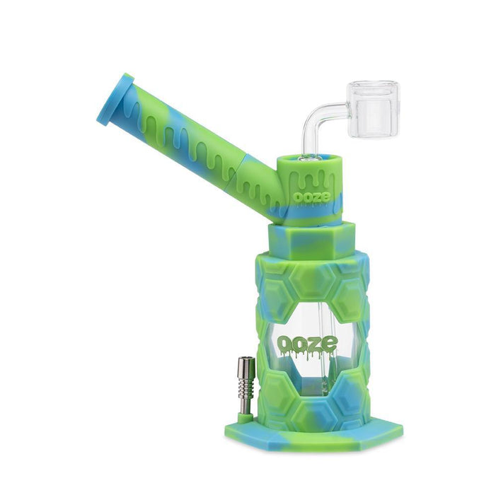 OOZE 'Mojo' 2-in-1 Silicone Water Pipe / Nectar Collector