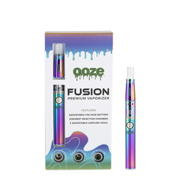 Ooze Fusion Wax Vape Kit Rainbow Edition