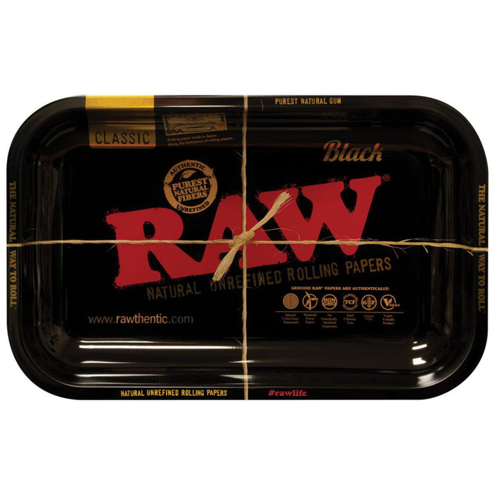 RAW High Seeded Steel Rolling Tray - 2 Sizes