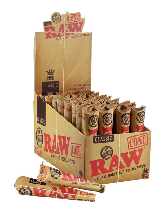 RAW Classic Pre Rolled Cones King Size