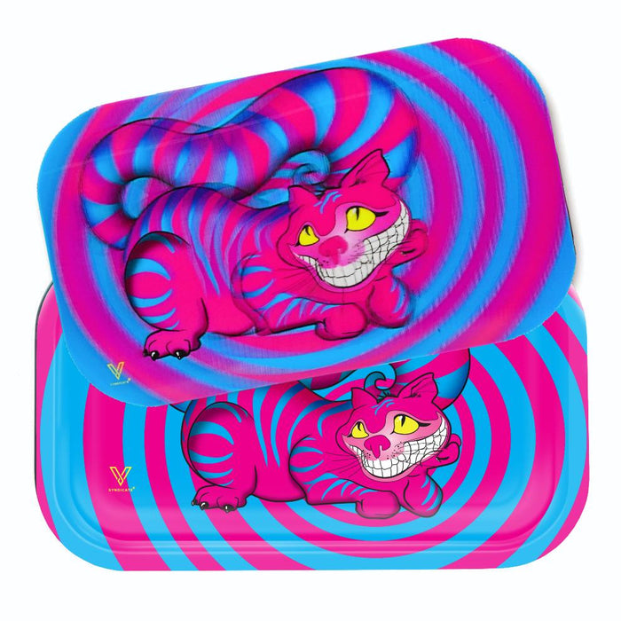 V Syndicate Metal 3D Rolling Tray w/Lid - Seshigher