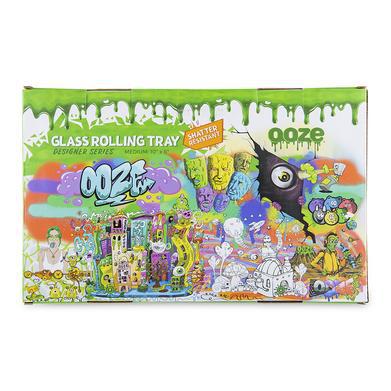 Ooze Shatter Proof Glass Rolling Tray Tag
