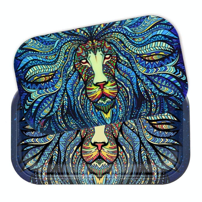 V Syndicate Metal 3D Rolling Tray w/Lid - Products Tribal Lion