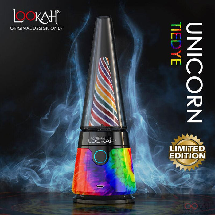 Lookah Unicorn Portable Electric Dab Rig Tie Dye Limited Edition