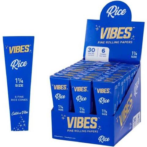 Vibes Rice 1 1/4 Size Cones