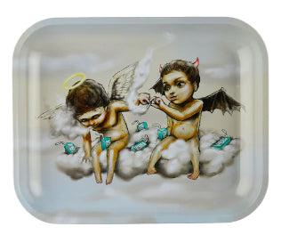 VIBES Metal Rolling Tray Guardian Large