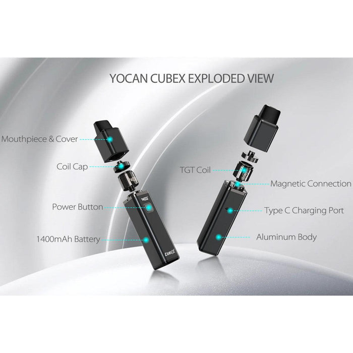 Yocan Cubex Concentrate Vaporizer 1400mAh