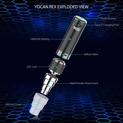 Yocan Rex Portable E-Nail Vaporizer Kit