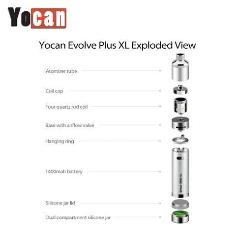 Yocan Evolve V2 Plus XL Vaporizer Limited Edition Rainbow