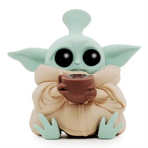 Baby Yoda Silicone Water Pipe
