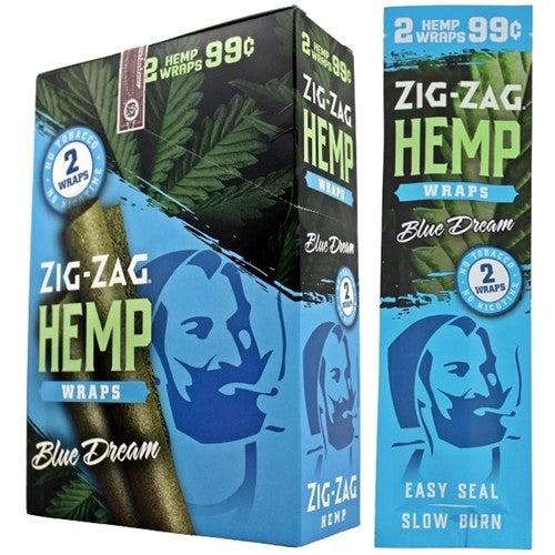 Zig Zag Hemp Wraps - 4 Flavors