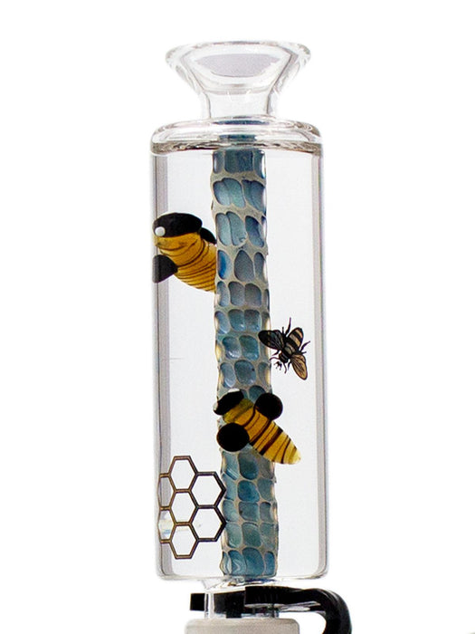 Krave Glass 11" Honey Bee Water Pipe
