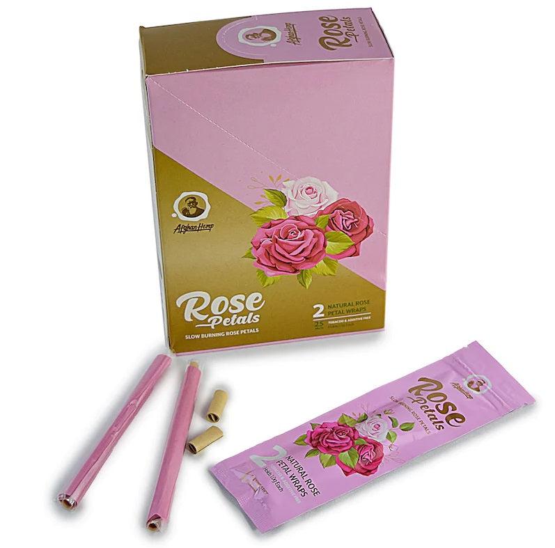 Afghan Hemp Rose Petal Hemp Wraps — Kush Cargo