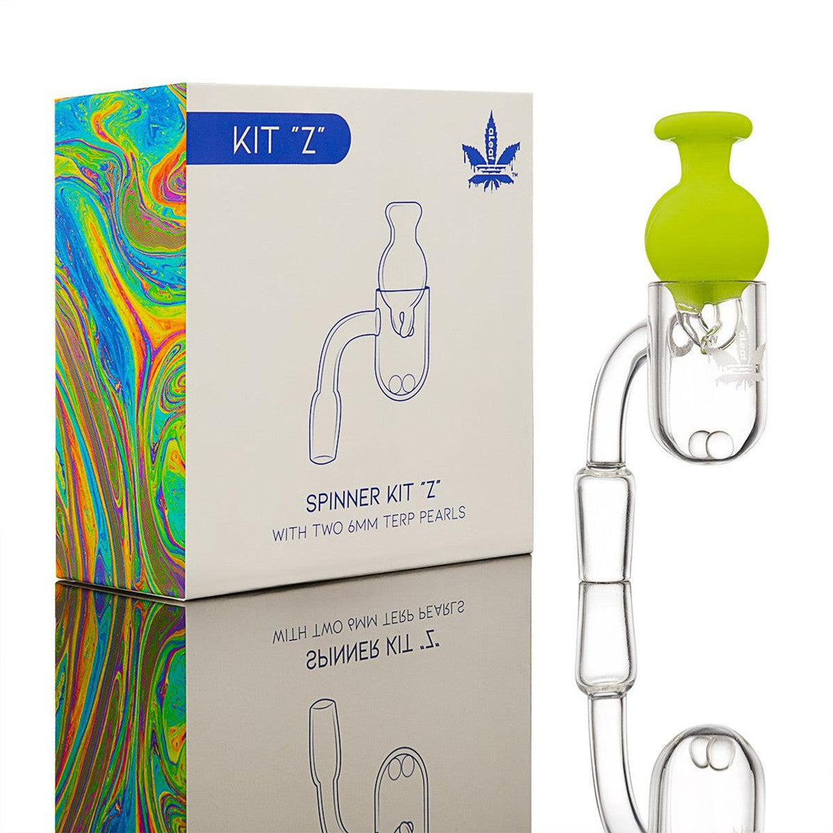 aLeaf Spinner Banger Kit Terp Slurper With Pearls — Kush Cargo