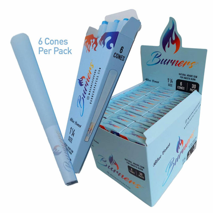 Burners Pre Rolled Blue Cones 1 1/4