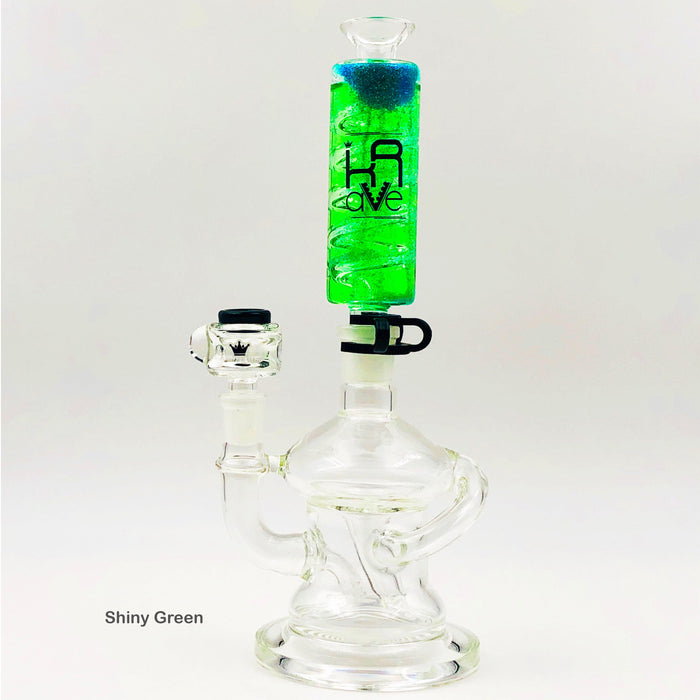 Krave Glass Freezcycler Recycler Straight Tube