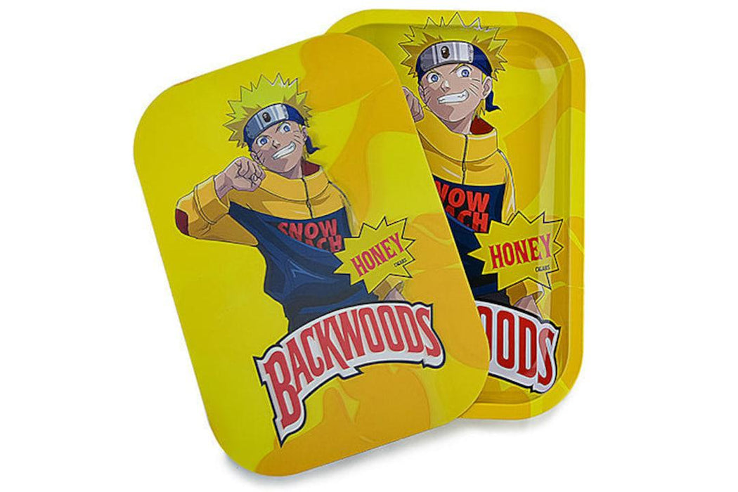 3D Holographic Rolling Tray With Lid - Naruto