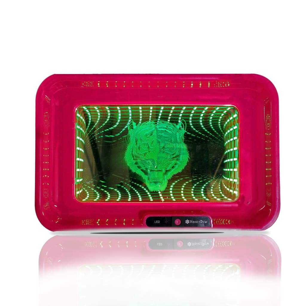 新品KUSH LIFE LED トレイ Infinity Mirror LED Rolling Tray — Kush Cargo