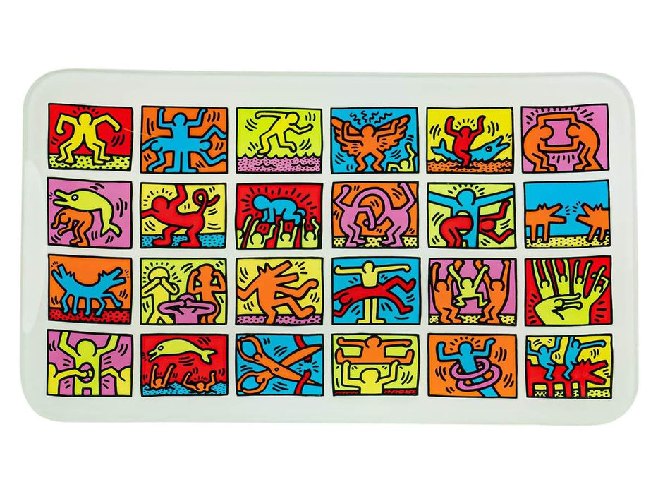 K.Haring Glass Rolling Tray Limited Edition