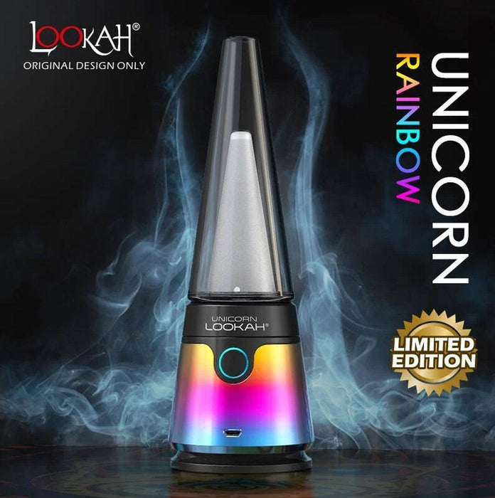 Lookah Unicorn Portable Electric Dab Rig Rainbow Limited Edition