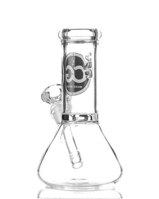 8" Compton Glass 7mm Mini Beaker Bong