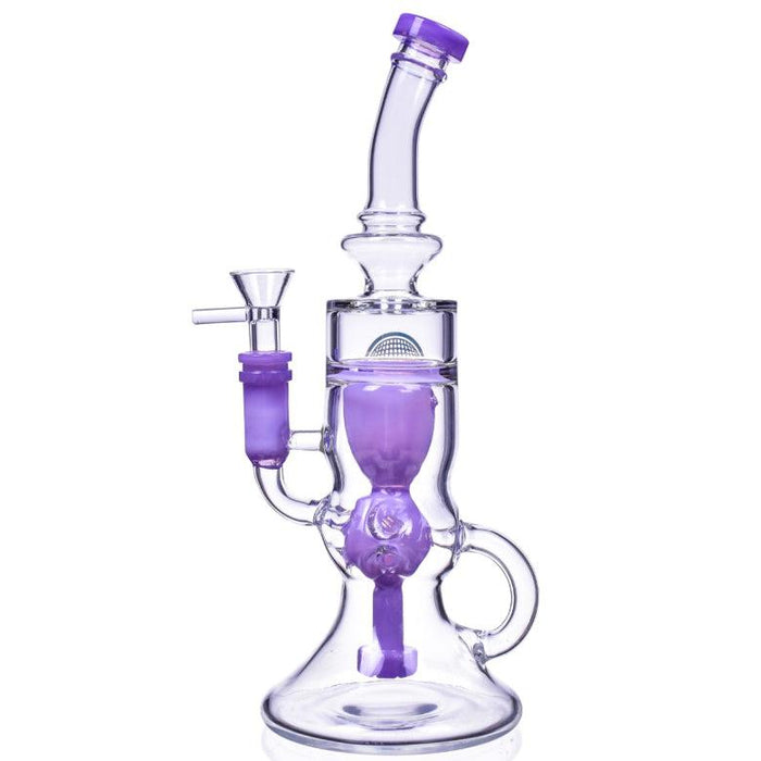 On Point Glass Faberge 11" Recycler Dab Rig