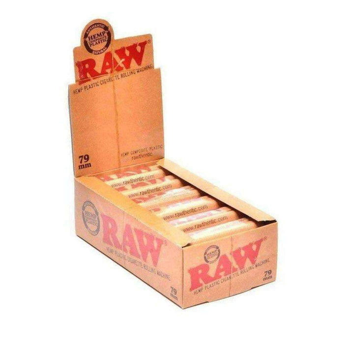 Raw 79 Mm 1 1/4 Hemp Plastic Cigarette Rolling Machine