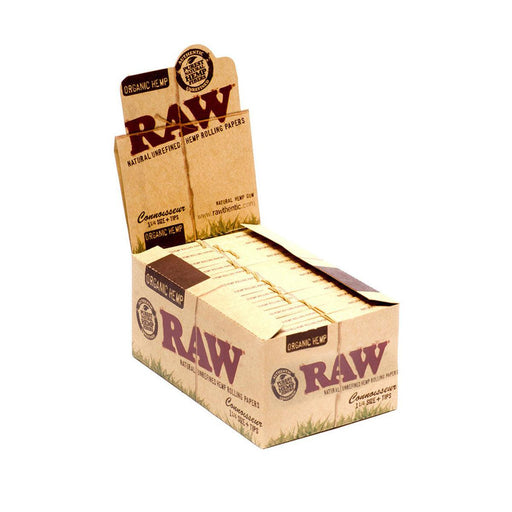 RAW Classic Connoisseur 1 ¼ Rolling Papers w/ Tips