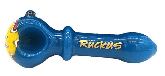 Ruckus Glass Worked 5" Hand Pipe - 5 Colors