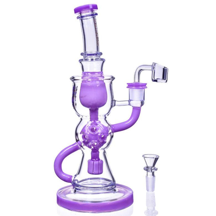 Fab Egg 10" Recycler Dab Rig - 2 Colors