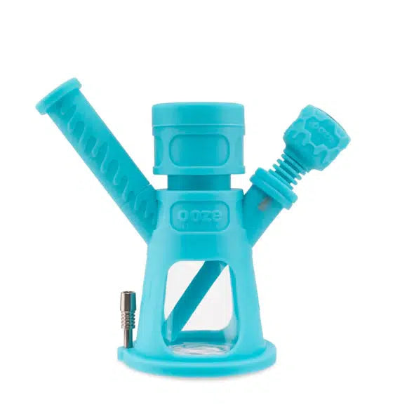 OOZE 'Hyborg' 4-in-1 Silicone Dab Rig / Nectar Collector / Water Pipe —  Kush Cargo