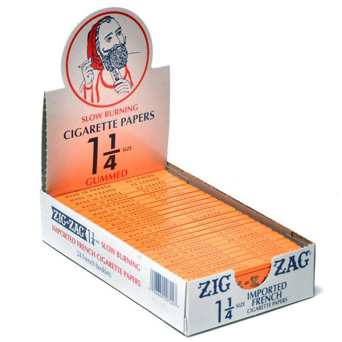 Zig Zag Orange 1 1/4 Rolling Papers