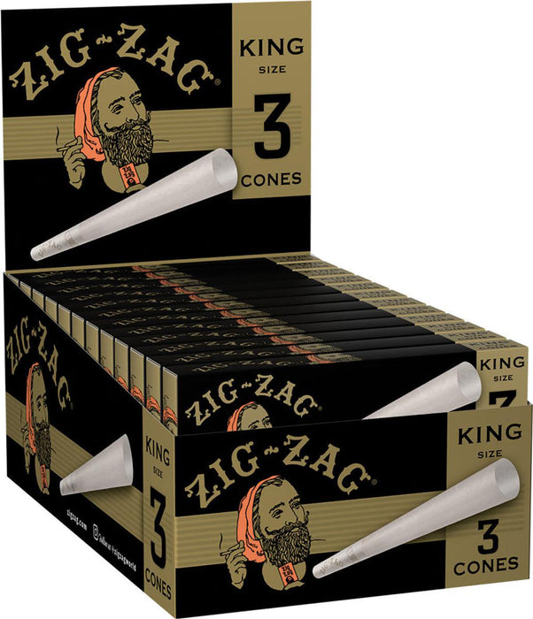Zig Zag Pre-Rolled Cones - Kingsize